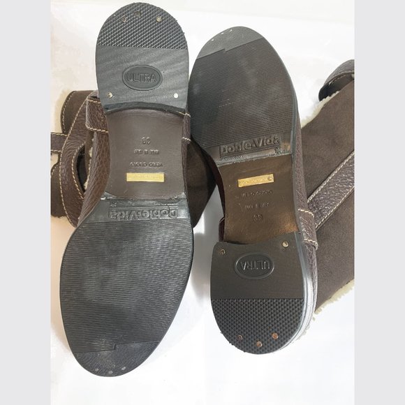 DOLCE & CABBANA belted high winter boots - Picture 11 of 11